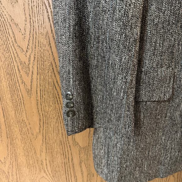1990s Kuppenheimer Mens Sport Coat Size 44" Brown Gray Tan Blue Single Breasted - Picture 8 of 11